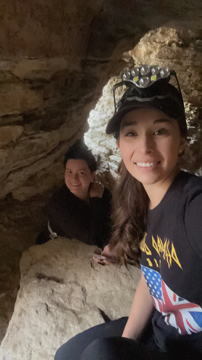 Cave entrance Panchuela Trail New Mexico